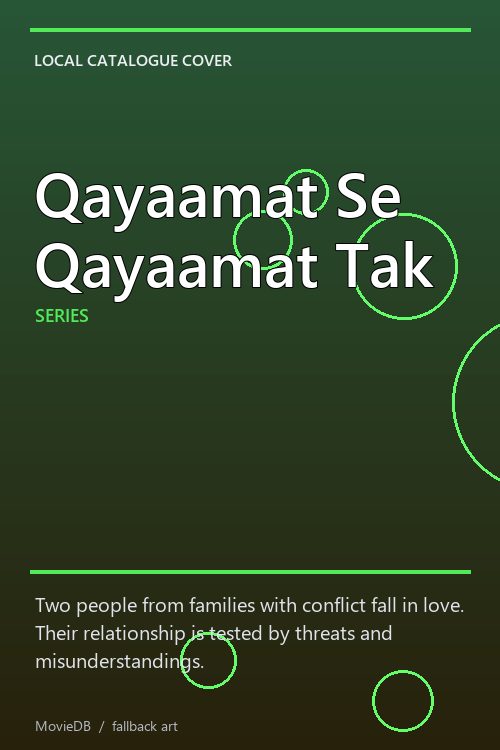 Qayaamat Se Qayaamat Tak poster
