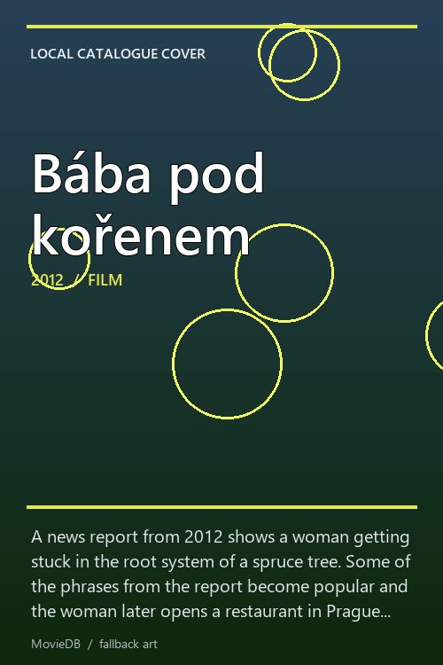 Bába pod kořenem poster