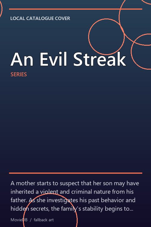 An Evil Streak poster