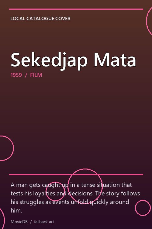 Sekedjap Mata poster
