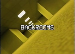 Backrooms poster