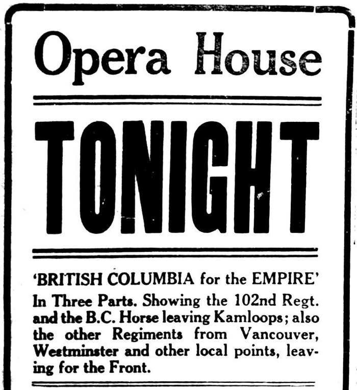 British Columbia for the Empire poster
