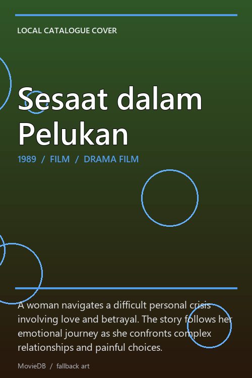 Sesaat dalam Pelukan poster