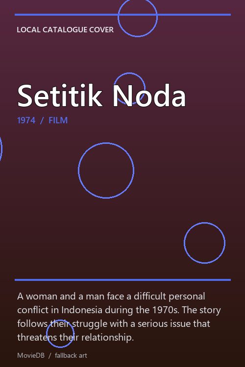 Setitik Noda poster