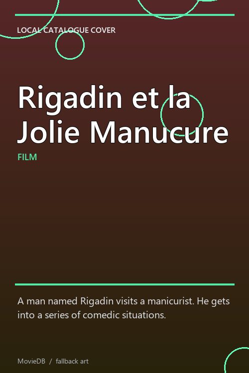 Rigadin et la Jolie Manucure poster
