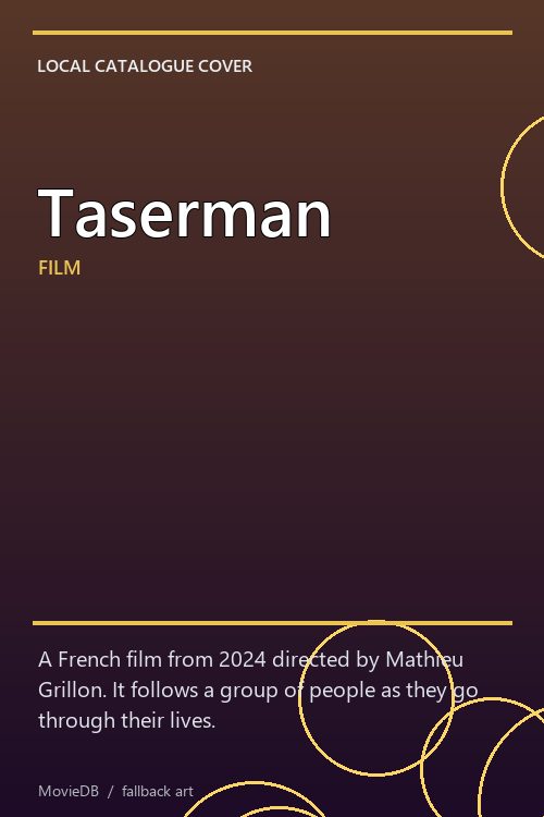 Taserman poster