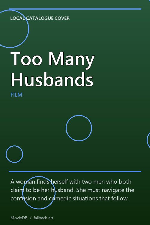 Too Many Husbands poster