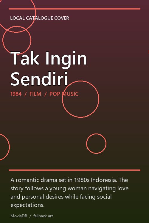 Tak Ingin Sendiri poster