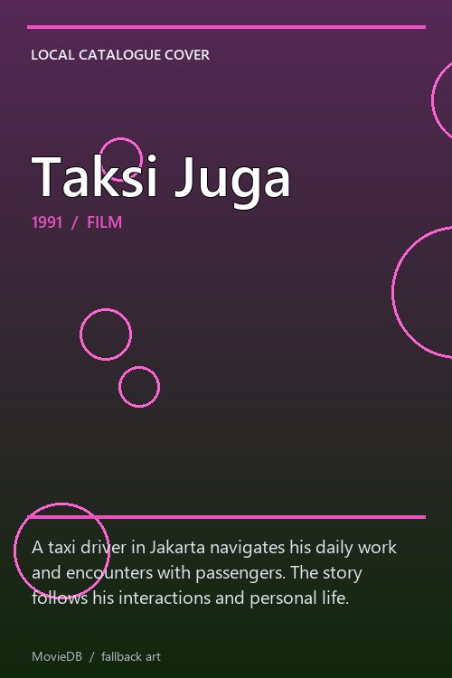 Taksi Juga poster