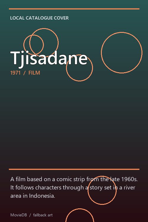 Tjisadane poster