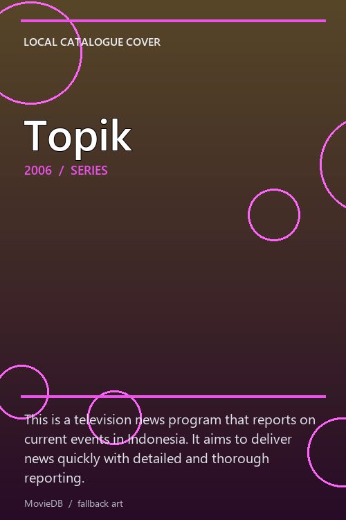 Topik poster