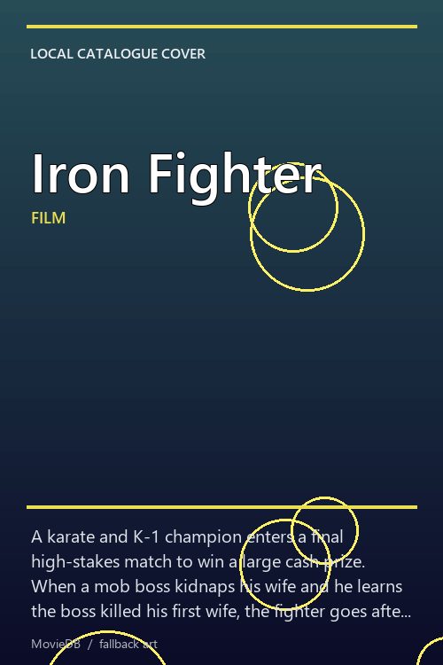 Iron Fighter poster