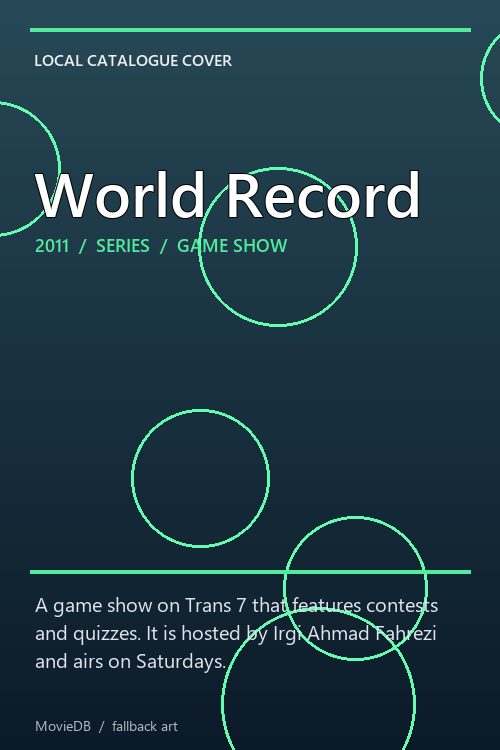 World Record poster