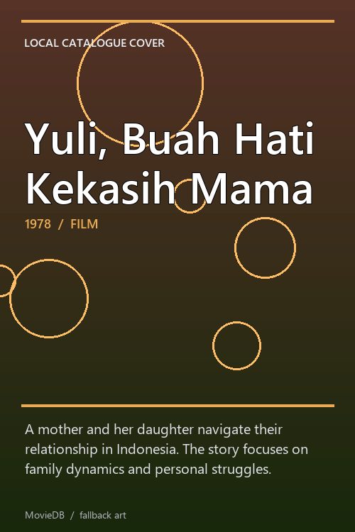 Yuli, Buah Hati Kekasih Mama poster