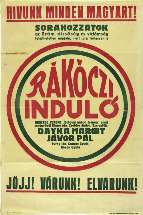 The Rakoczi March poster