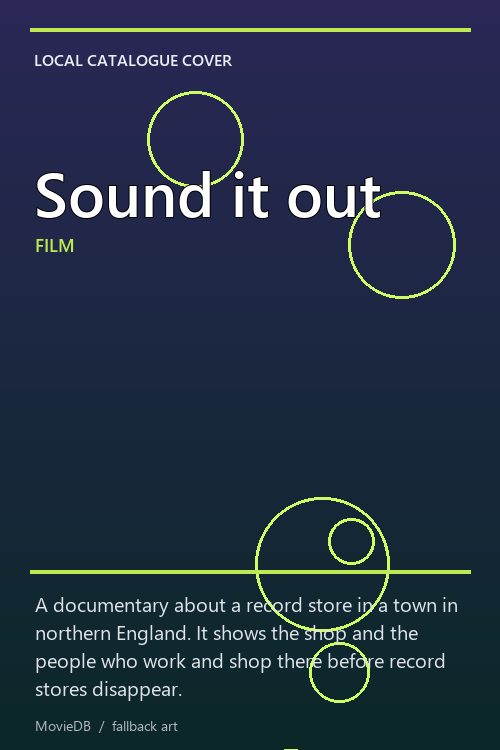 Sound it out poster