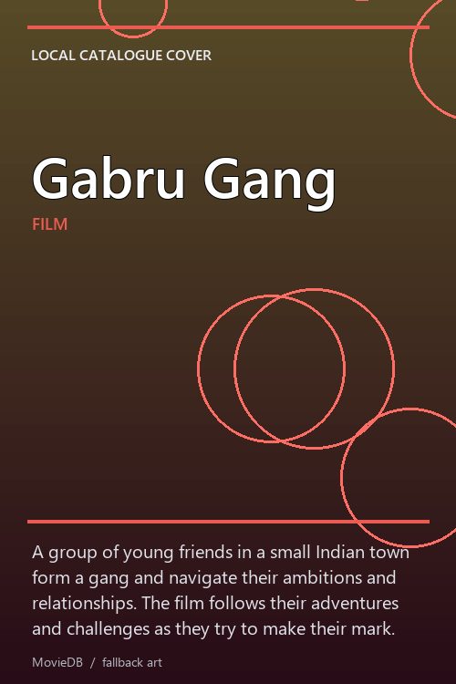 Gabru Gang poster
