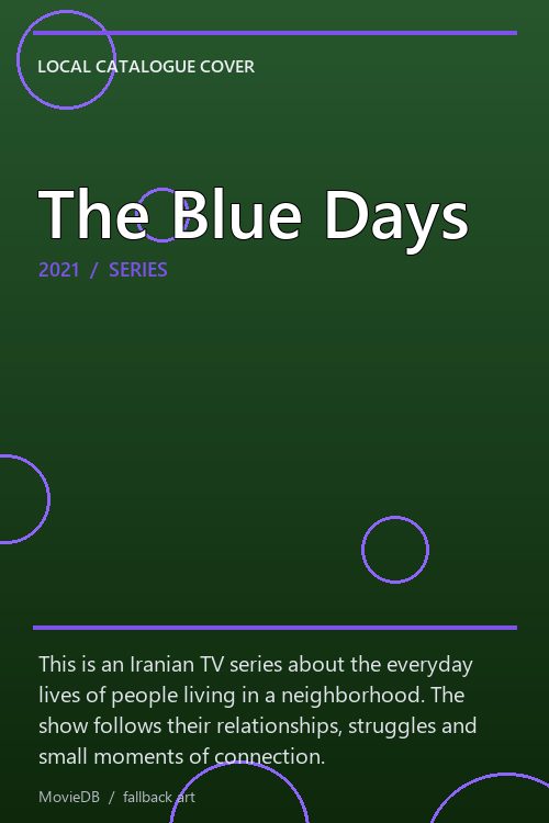 The Blue Days poster