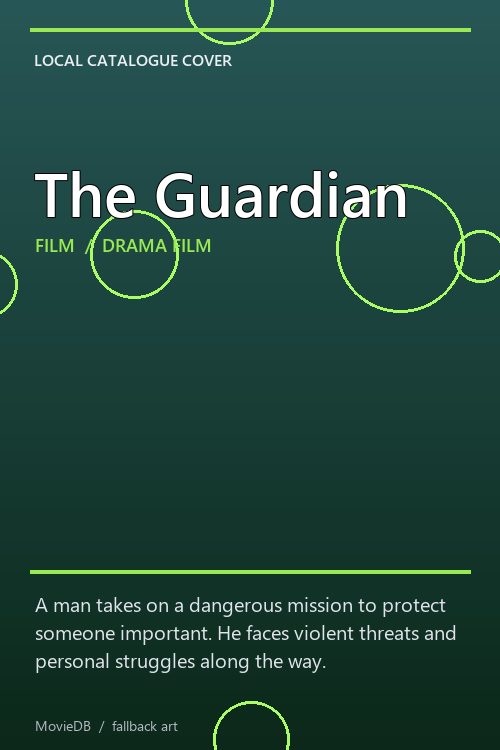 The Guardian poster