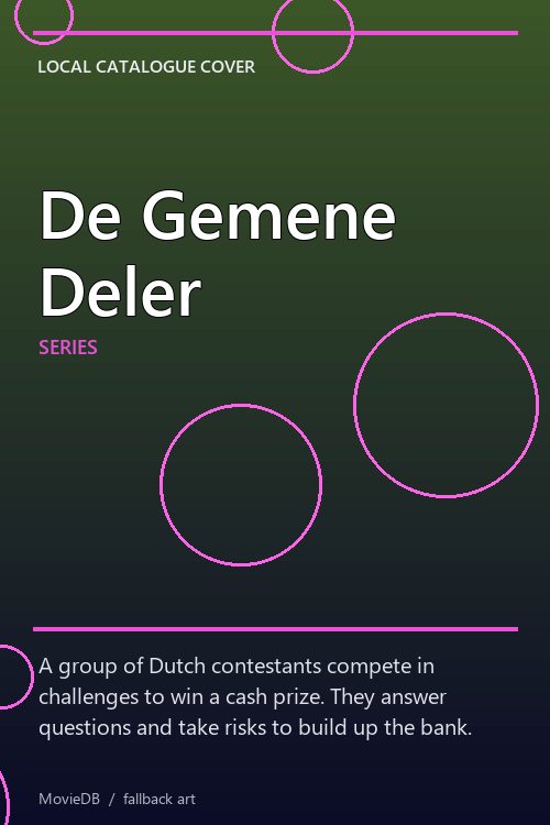 De Gemene Deler poster