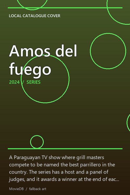 Amos del fuego poster