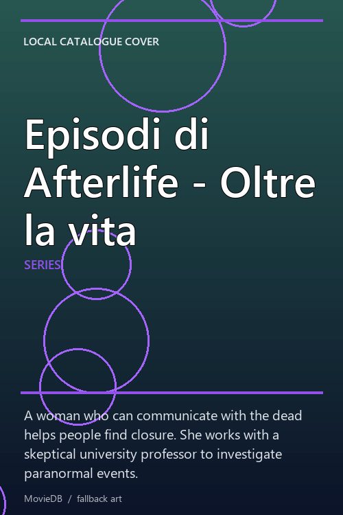 Episodi di Afterlife - Oltre la vita poster