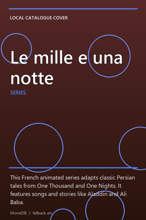 Le mille e una notte poster