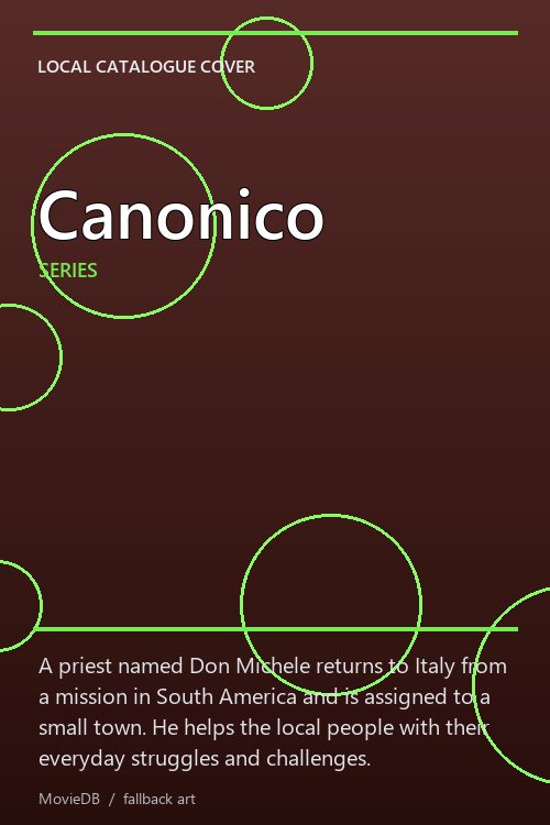 Canonico poster