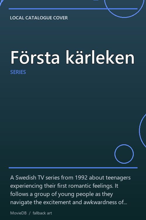 Första kärleken poster