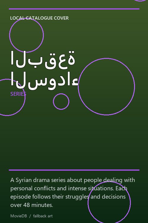 البقعة السوداء poster
