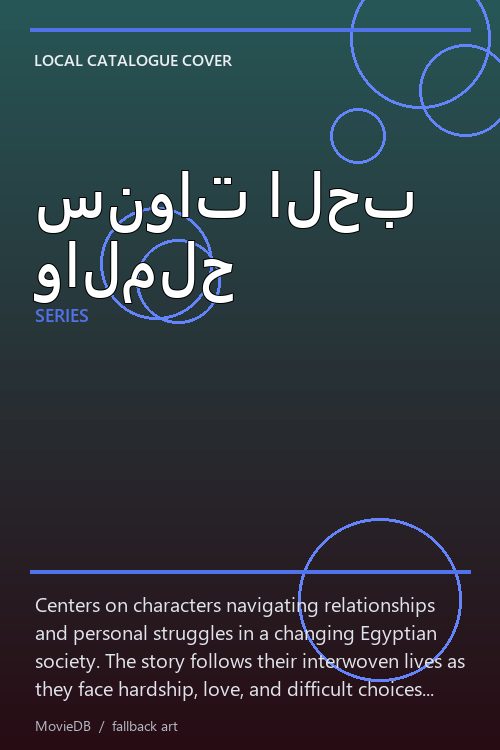 سنوات الحب والملح poster