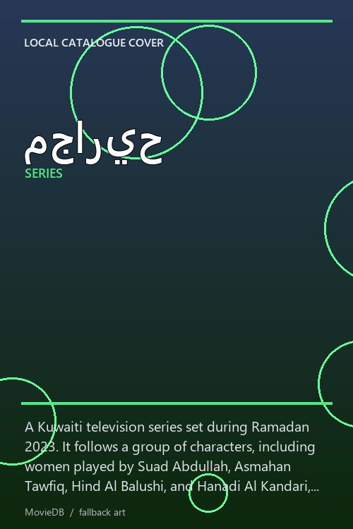 مجاريح poster
