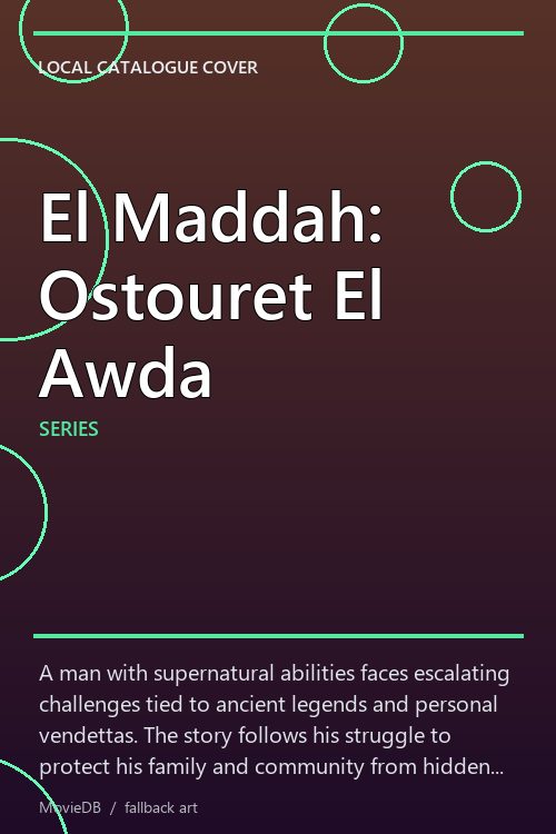 El Maddah: Ostouret El Awda poster