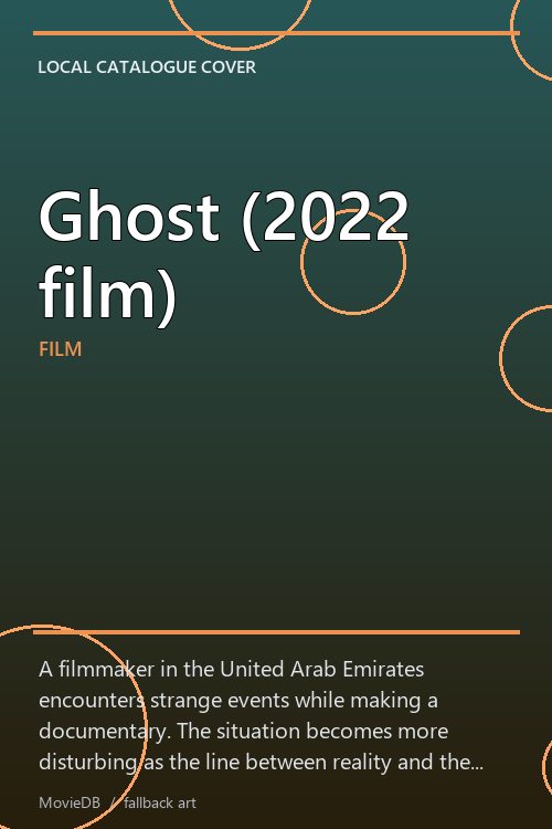 Ghost (2022 film) poster