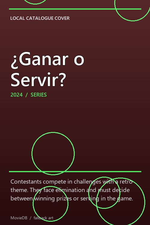 ¿Ganar o Servir? poster