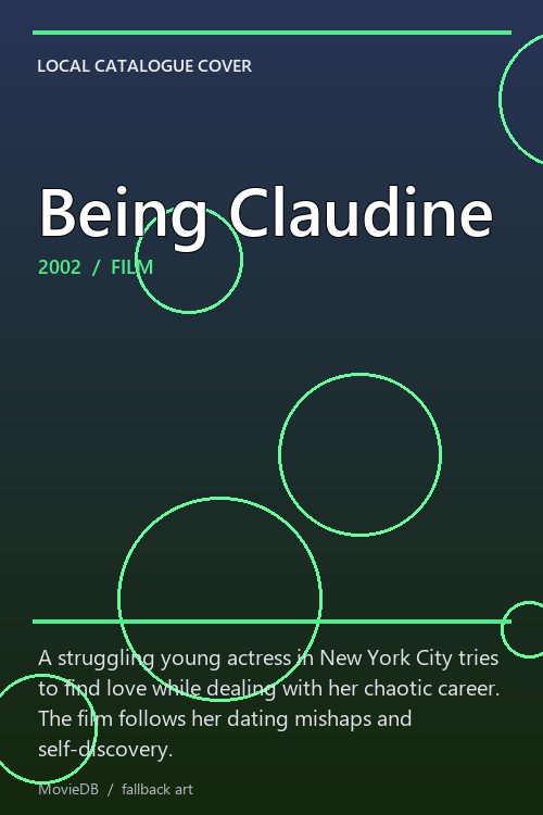 Being Claudine poster
