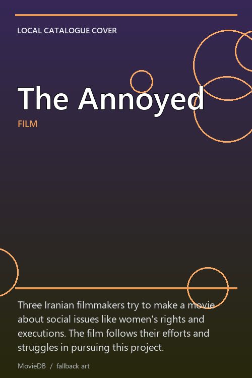 The Annoyed poster