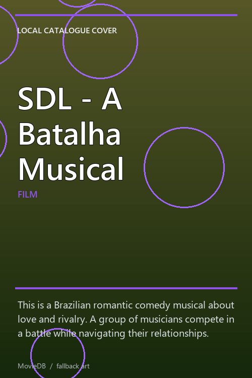 SDL - A Batalha Musical poster
