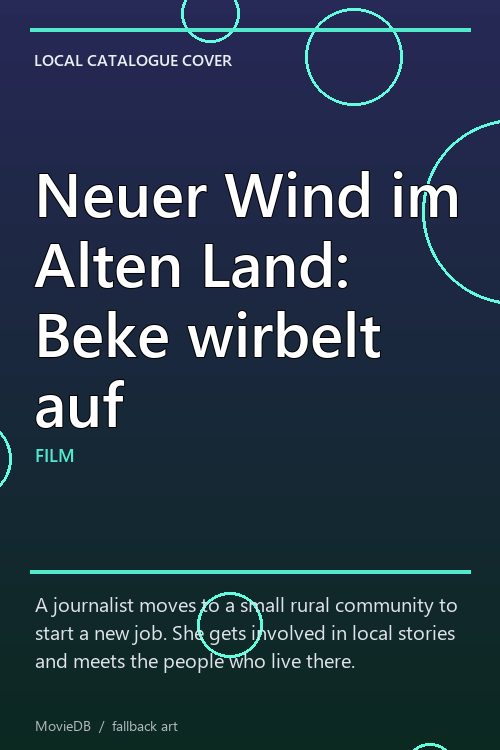 Neuer Wind im Alten Land: Beke wirbelt auf poster