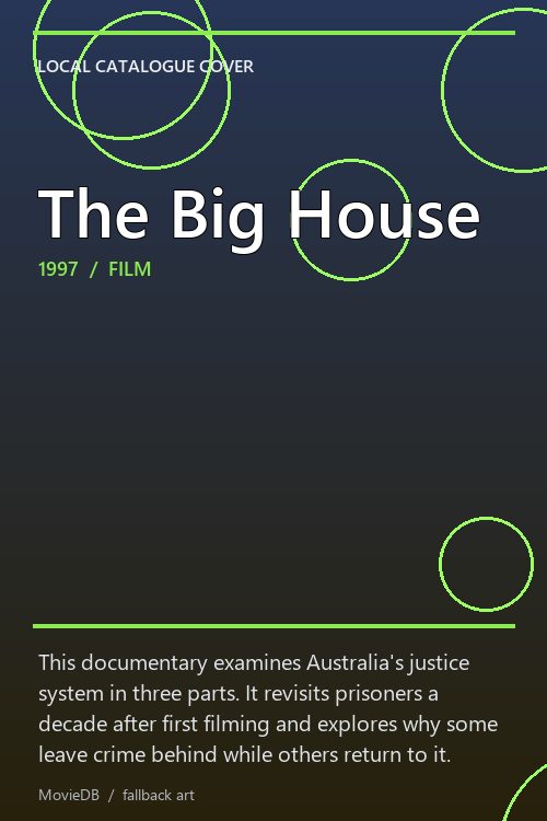 The Big House poster