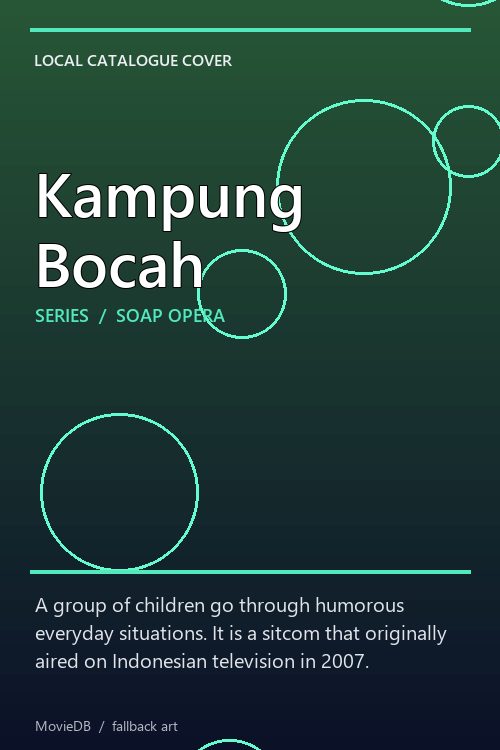 Kampung Bocah poster