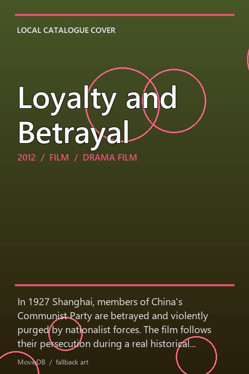 Loyalty and Betrayal poster