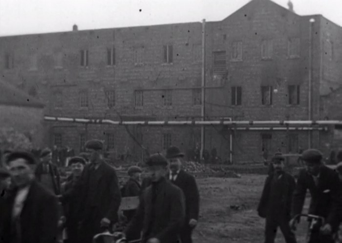 Employees Leaving Messrs Vickers and Maxim's in Barrow poster