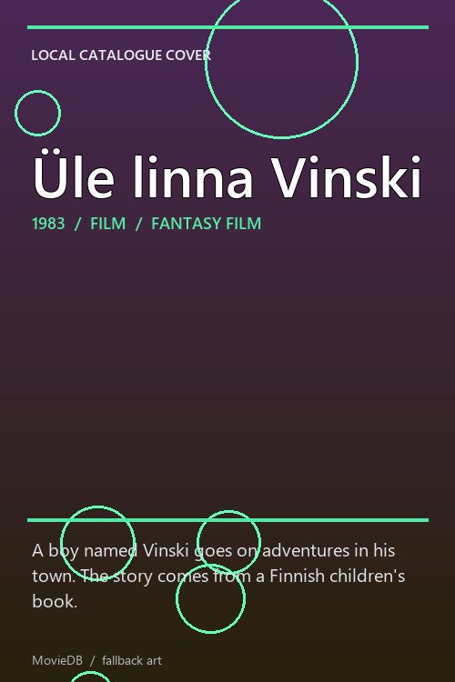 Üle linna Vinski poster