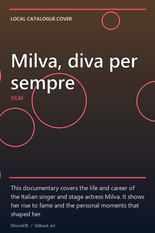 Milva, diva per sempre poster