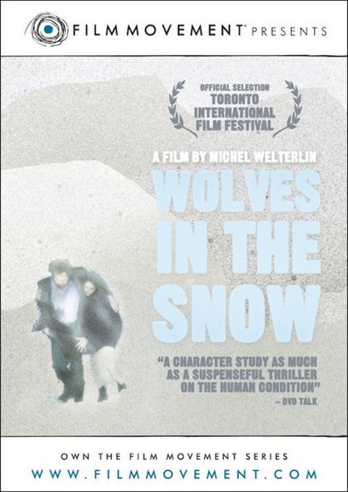 Des chiens dans la neige poster