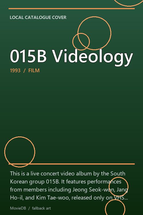 015B Videology poster