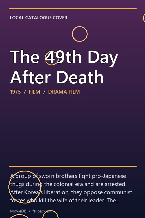 The 49th Day After Death poster