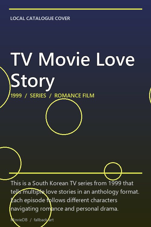TV Movie Love Story poster
