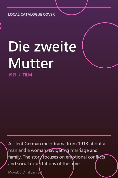 Die zweite Mutter poster